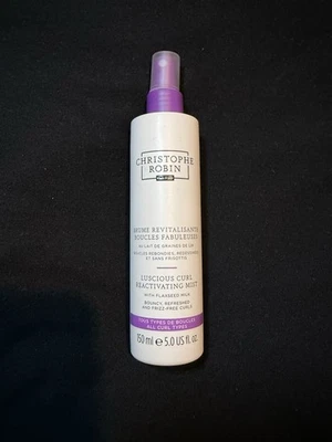 Christophe Robin Luscious Curl Reactivating Mist – 150ml – NEW