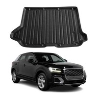 Kofferraumwanne Laderaumwanne FüR Audi Q2 2017-2026 Gummi TPE Schwarz