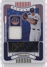 2024 Panini Stars and Stripes Black Gold 22/50 Ryan Johnson #SM-RJ Auto 0j81