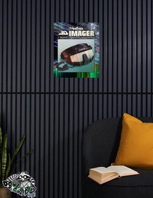 Vectrex 3D Imager Metal Sign Wall Art Fan Retro Merch Poster Game Arcade Room