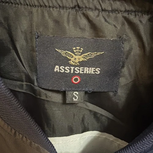ASSTSERIES NASA Bomber Jacket Black Flight Jacket Space Logo Mens Medium Costume image 6