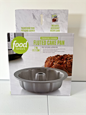 #ad Food Network 7quot; Fluted Cake Pan for Pressure Cooker New in Box w Manual $13.86