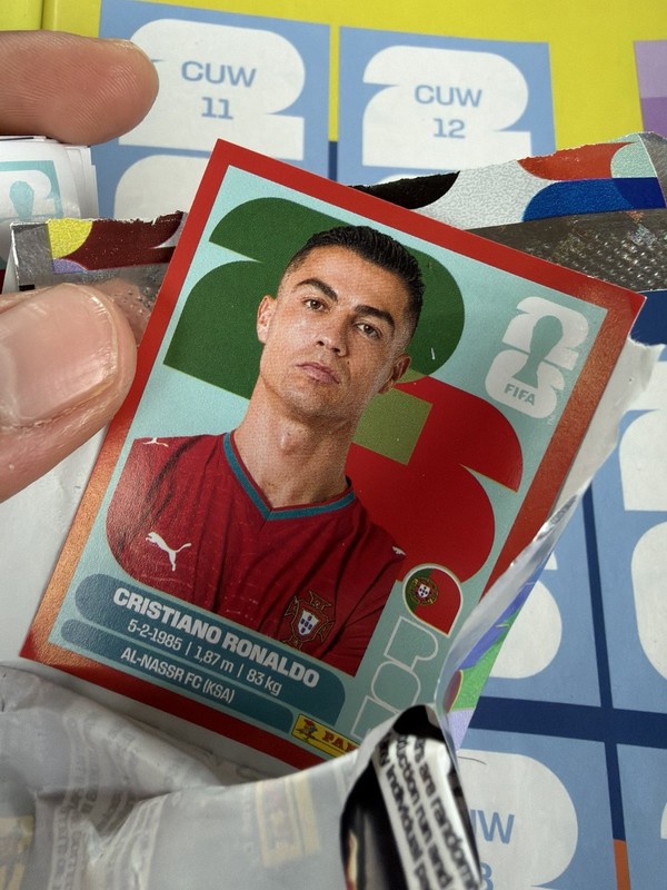 Panini FIFA Cristiano Ronaldo #202 Sticker Sports Trading Card Portugal Al-Nassr