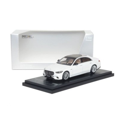Almost Real Ar Box White Mercedes-Benz AMG S63 E Performance 1/64 Scale Car