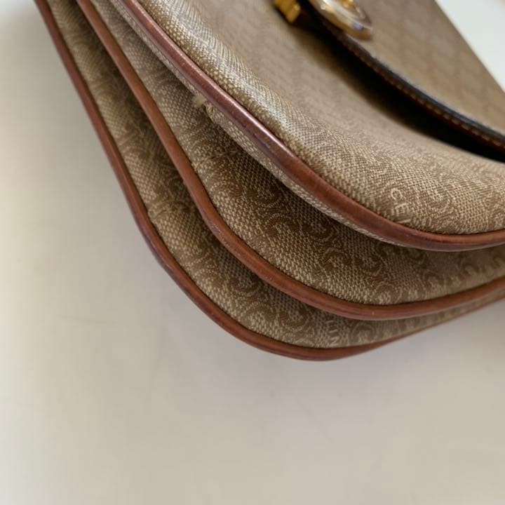 CELINE Macadam Logo Macadam Pattern Shoulder Bag … - image 7