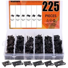 225 Pcs U-nut Clip Assortment Kit for Auto Interior