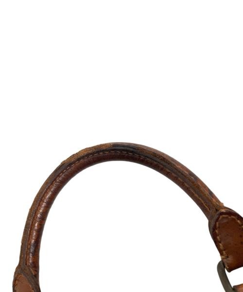 POLO Ralph Lauren Mini Boston Bag Green Leather Used thumbnail 5