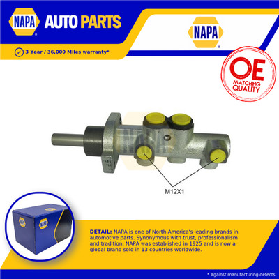 Brake Master Cylinder fits SEAT IBIZA 6L1 1.4D 05 to 09 NAPA 6Q0611019R Quality