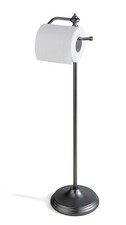 SunnyPoint Bathroom Free Standing Toilet Tissue Paper Roll Holder Stand with ...
