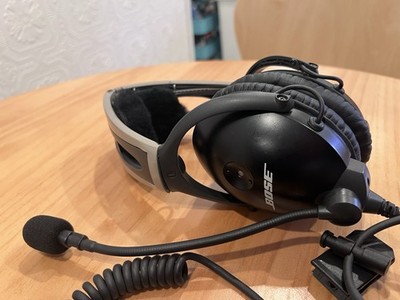 Bose A10 Aviation X A10 Dual GA Plugs Pilot Headset AHX-32-01 ANR