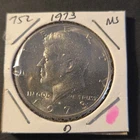 1973-D Kennedy Half Dollar In Brilliant Uncirculated Condition