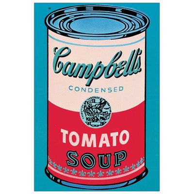 Poster-size A3 cm. 31x42 Campbell's Soup Andy Wharol TOMATO SOUP 7