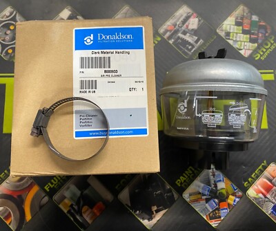 CLARK Forklift C15-C35(L,G,C,D) Pre-cleaner Assembly#8000933, H002040 Key#02.650