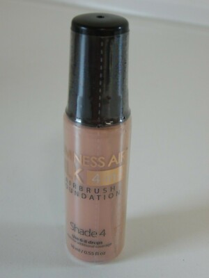 LUMINESS Silk 4-in-1 Shade 4 Air Airbrush Makeup Foundation .55 oz Sealed