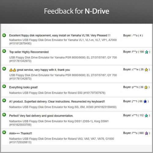 USB Emulator Nalbantov N-Drive eXtreme for Emu E4 and XT, E5000, E6400 or Ultra - Picture 9 of 10