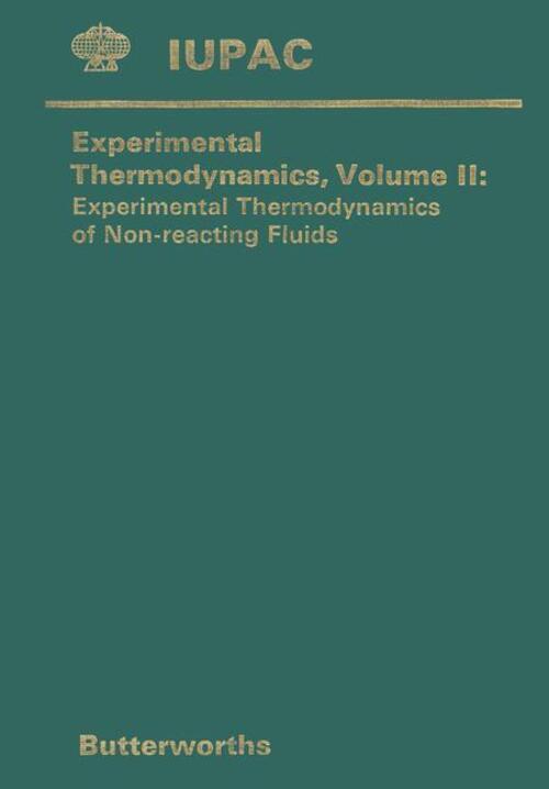 Thumbnail - John P. Mccullough (u. A.) | Experimental Thermodynamics Volume Ii |