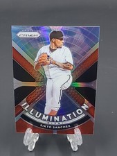 2021 Sixto Sanchez SP Red Refractor Rookie Illumination Insert Panini Prizm Base