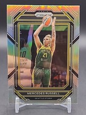 Mercedes Russell - 2023 Prizm WNBA - Silver Prizm #81 - Seattle Storm