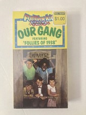 NEW Our Gang Volume 1 Follies of 1938 (VHS, 1987) Funtime Kid Video Sealed