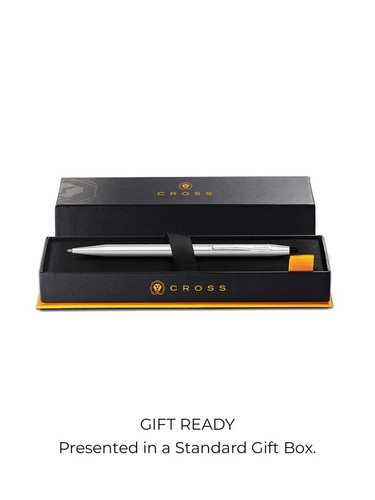 Cross Classic Century C3502 Ballpoint Pen - Chrome Finish, Premium Gift Box Incl - Picture 7 of 9