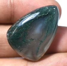 31.90 Ct Beautiful Natural African Moss Agate Untreated AAA Quality Gemstone