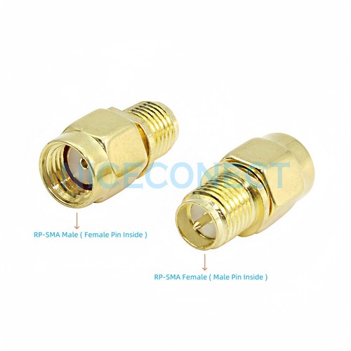 Conector coaxial adaptador RF 5 piezas SMA RP-SMA macho hembra a SMA RP-SMA - Imagen 6 de 26