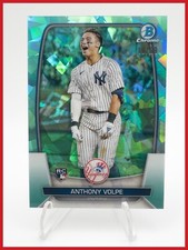 **WOW** 2023 Bowman Chrome Sapphire Anthony Volpe #11 Aqua Image Variation /99