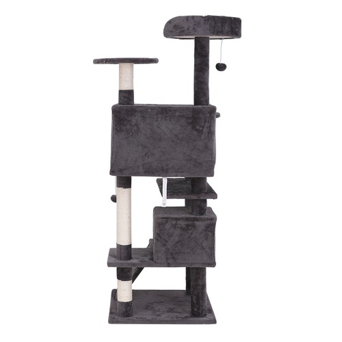 Activity Center Large Playing House 53" STURDY Cat Tree Tower Condo For Rest - Picture 13 of 22
