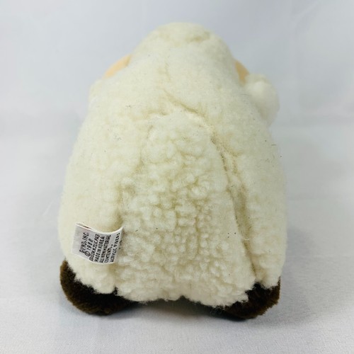 GUND Rare Vintage Ram Stuffed Animal Cream Ivory Sheep Ram Plush Toy 1982 - Picture 4 of 9