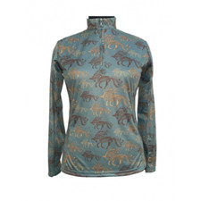 Equestrian Horse Show SHIRT LADIES Easy Care Sun Shirt