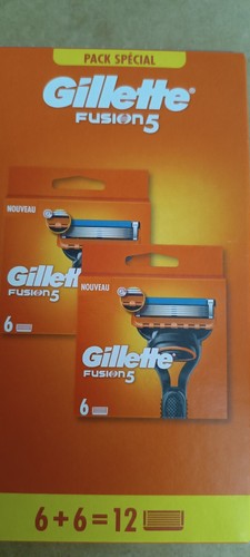Pack De 4 Recharges Gillette Fusion 5 - Lames De Rasoir 5 Lames Pour Visage