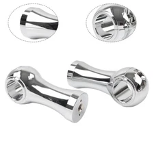 1-1/4''Handlebar Riser Clamp Mount Kit 4inch Chrome For Harley Dyna Softail New