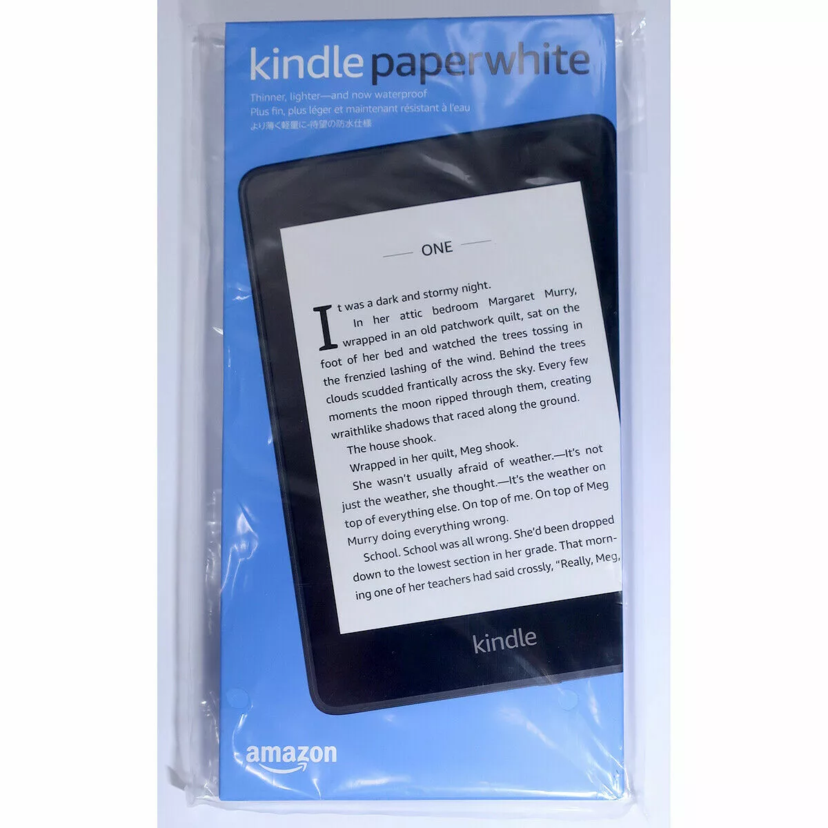 Kindle Paperwhite (10th Generation) 8GB, Wi-Fi, 6 eBook Reader -  Black (B07CXG6C9W) for sale online