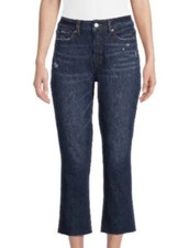 New Time and Tru high-rise straight crop jean sz 4