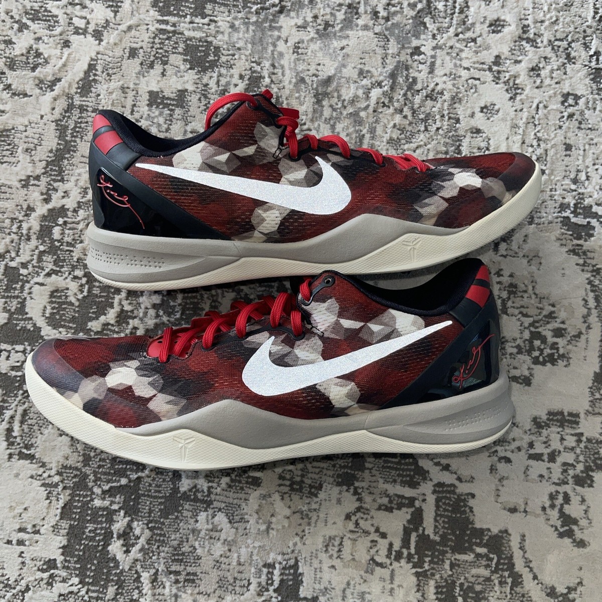 きなこ Nike Kobe 8 'Christmas' Electric Green Snakeskin Sz 5.5