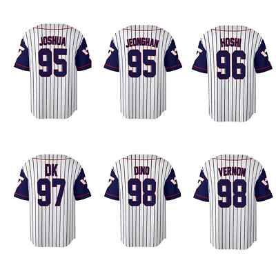 SEVENTEEN Baseball Jersey Carat Merch Shirt Kpop Concert Outfit