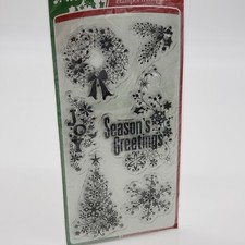 Inkadinkado Winter Shapes 60-300027 Stamps 9 Clear Stamps 2010