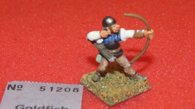 Citadel F4 Men at Arms Archer Bowman Empire Bretonnia Painted Metal with Bow GW