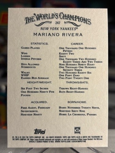 Mariano Rivera PICK A CARD Topps Chrome Refractor SSP # HOF RC Yankees Baseball - Picture 23 of 44