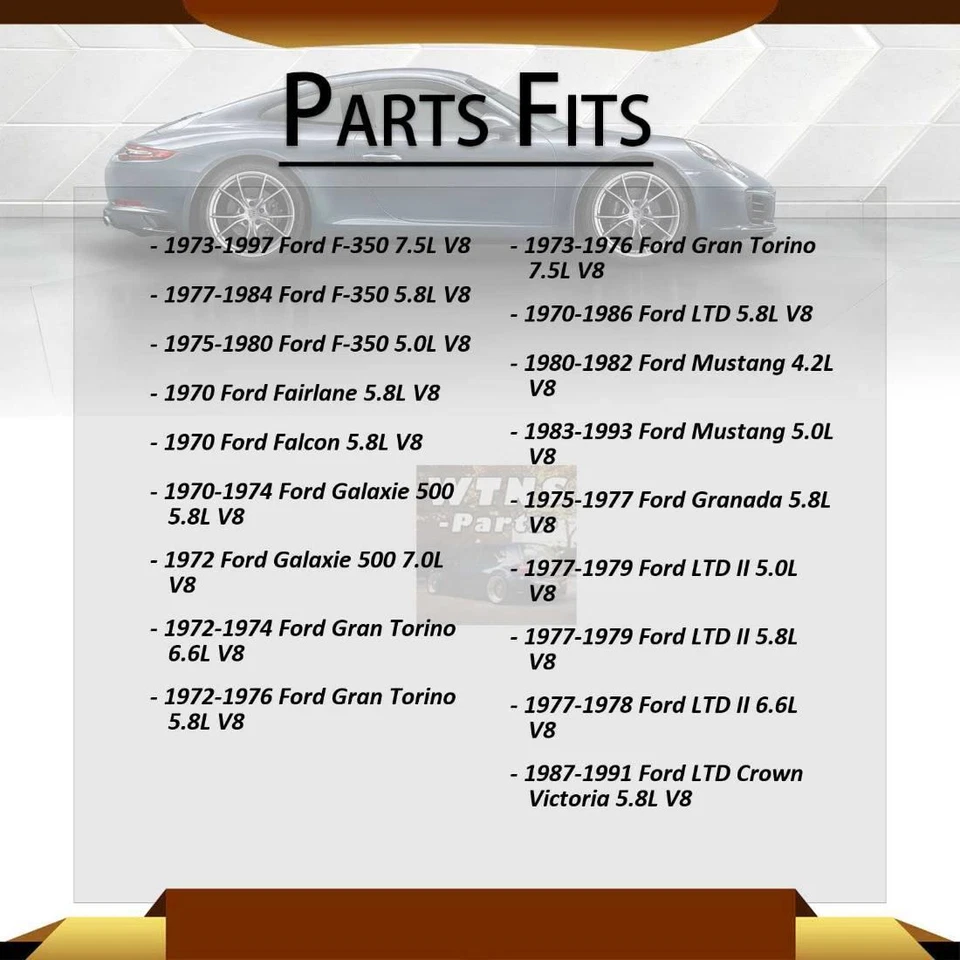 8PSC Fits 1973 1974 1975 1976 1977 Ford F-350 Champion Spark Plugs Spark Plugs - Image 2 of 4