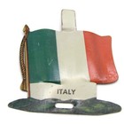 New ListingItaly Italian Flag Vintage Metal Tab Pin Button
