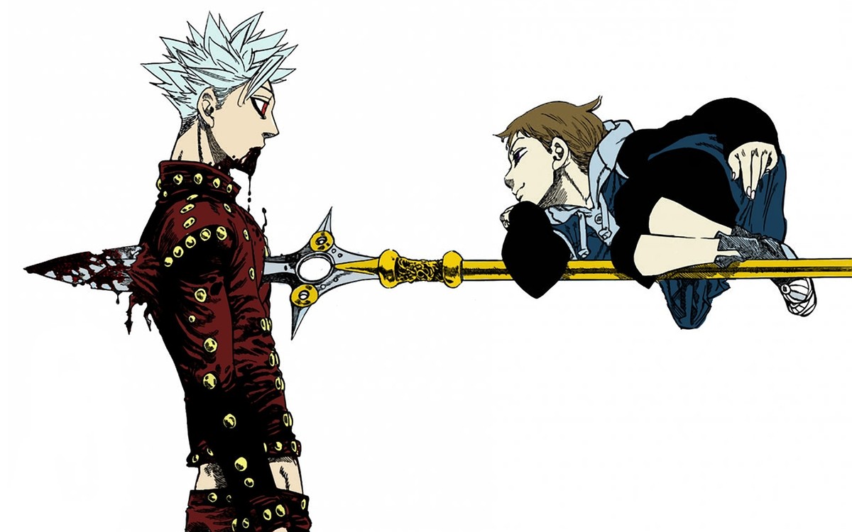 Anime nanatsu no taizai fairy king harlequin ban blood Playmat