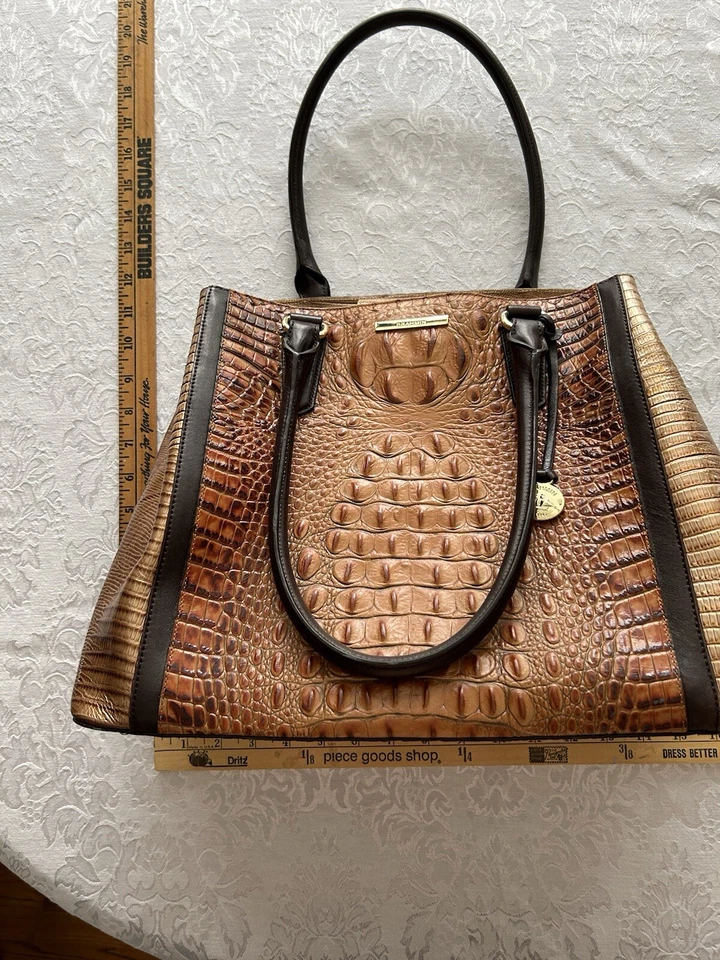 Bolso Brahmin Joan Tostado Almendra Bengala Foto 2 de 4