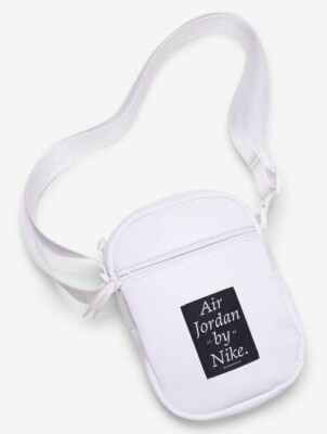 nike belt bag white