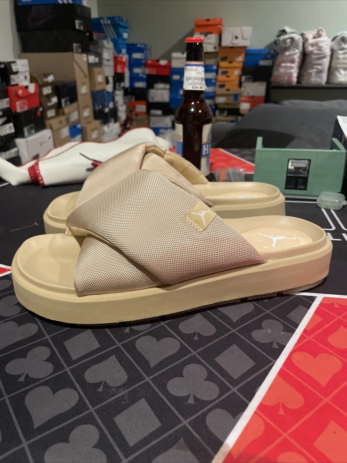 Nike WMNS Jordan Sophia Sesame White DD9277 212 slide donna taglia 11 uomo taglia 9 5