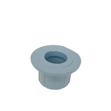 Round Plastic Threaded Electricity Conduit 3-1/4" Flange, 1-3/8" Inlet Dia