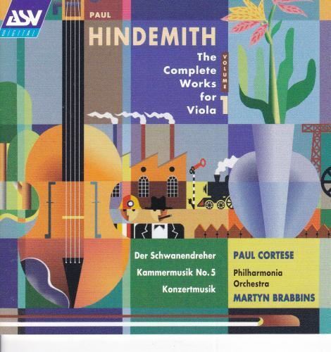 Hindemith: The Complete Works for Viola Vol.1 : Paul Cortese