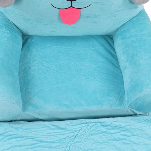 (2 Tiers)Blue Puppy Children's Sofa Convertible Sofa To Lounger Dual Use - Picture 2 of 23