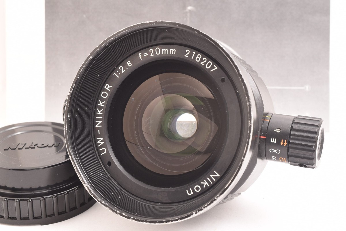 Nikon UW-Nikkor 20mm F2.8 lens for Nikonos camera NIKONOS-V Nikon UW-Nikkor 20mm F2.8 lens for Nikonos camera NIKONOS-V