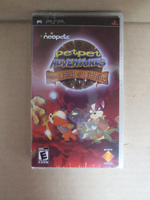 NEW SEALED NEOPETS PETPET ADVENTURES THE WAND OF WISHING GAME (29E